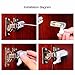 10 pcs/lot Universal Armoir Cabinet Cupboard Hinge LED Light for Modern Kitchen Home Lamp