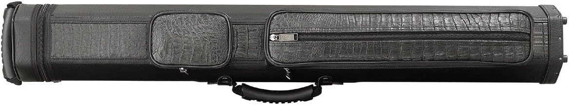 Southern Game Rooms 3X6 C36-3 Hard Pool Cue Case Black w/Black Crocodile Textured Accents