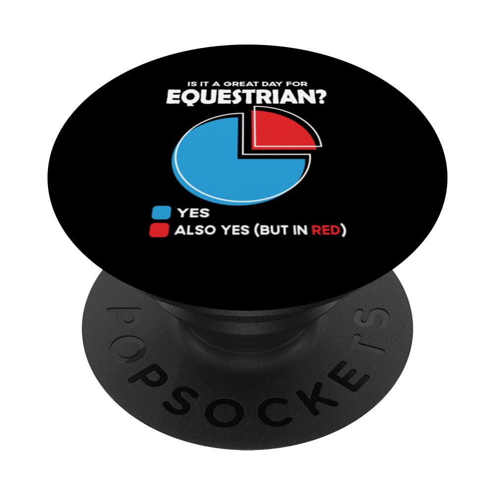 Is it a great Day for equestrian PopSockets Swappable PopGrip