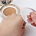 Silicone Makeup Sponge, ESARORA Clear Silicone Foundation6 pcsZero Makeup Waste New Shape More Useful