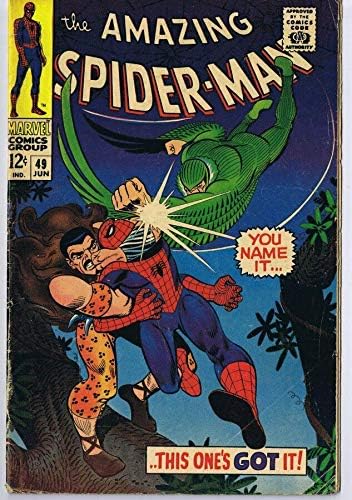 Amazing Spider-Man #49 ORIGINAL 1967 Marvel Comics 6th Kraven 2nd New Vulture
