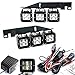 iJDMTOY 70-247-White 6000K White Off- Off-Road LED Light (2017 2018 and up Ford Raptor)