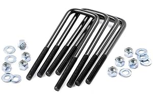 Rough Country 9/16" Square Suspension U-Bolts 9/16 x 3 x 9.5-7668