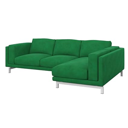 Soferia Replacement Cover For Ikea Nockeby 2 Seat Sofa With Right
