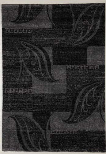 Flora Carpets Modern Fashion/Gabeh Rug Living Room faux Equipment, Charcoal/Dark Grey, 290x200x2 cm