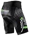 Padded Men's Cycle Shorts Cycling Gear Road Bike Bottoms Mountain Ride Bicycle Clothes US XL Green Multi
