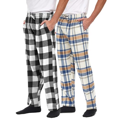 Andrew Men's Cotton Flannel Pajama Pants