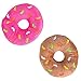 Bottles N Bags Bulk 24 Plush Donuts, Donut Party Supplies Decorations 5