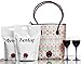 Wine Purse Tote Bag with Hidden Dispenser - Neoprene Insulated Cooler Travel Carrier for Picnic, Lunch, Festival - Secret Spout, 3 Reusable 3-Liter Drink Bladders, Pockets for Accessories