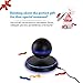Floating Speaker UPPEL Portable Levitating Floating Bluetooth4.0 Speaker Levitation Maglev Speaker Multicolor LED 360 Degree Rotating Stereo Speaker (black)