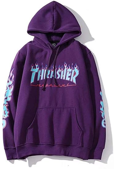 purple velvet sweatshirt