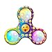 Fidget Spinner, Emoji LED Light Fidget Hand Tri-Spinner Stress Relief Manipulative Play Toy Mchoice (A)