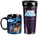 Vandor 53334 Star Wars 16 oz Plastic Travel Mug and 12 oz Ceramic Mug Set, Multicolor
