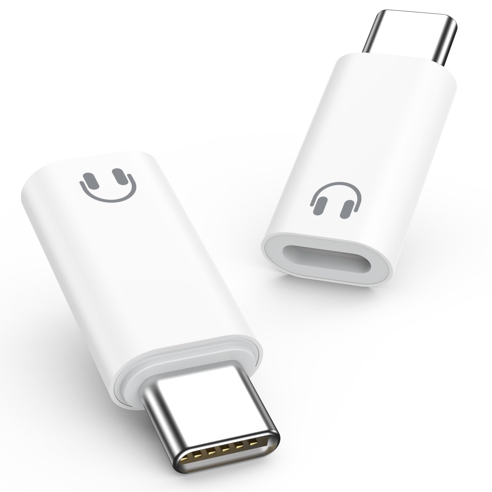 MoKo Lightning to USB C Adapter for Headphones, Not for Charging/Data/Mic