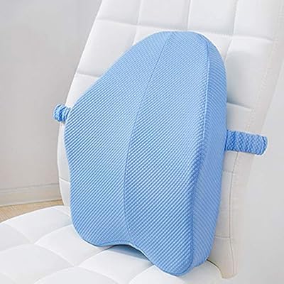 Ergonomic Comfortable Orthopedic Lumbar Support Pillow Memory Foam