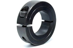 AUZHU- SCM - Metric - Steel semi-Split Shaft Collars Fixing Rings Set Collars Quick Release locating Rings Stop Ring Throat clamp Snap Ring Retaining Ring Clamping Elements Size: ID 13 mm - OD 30 mm