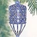 Sapphire Beaded Tassel Mill Hill Cross Stitch Charmed Ornament Kit
