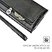 caseen BELLA Wallet Clutch Purse Case for Apple iPhone XS Max XR XS X 8 7 6S 6 Plus, Samsung Galaxy S9/S9 Plus/S8/S8 Plus/Note 9 Note 8, Google Pixel 2 HTC LG Sony MOTO & more (Black, Large Size)