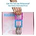 Magnetic Tile Princess Castle Set - 62 Piece Palace Kit with Prince and Princess Toys, Great Toy for Girls, Teach Creativity Building Castles and Ice Palaces, More Fun than Blocks, Pink and Blue Tiles