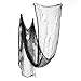 Halloween Haunters Black Freaky Loose Weave Creepy Cloth Fabric (Pack of 3) - Drape on Props Decor Spooky, Scary Haunted Houses