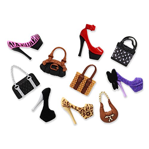 HEELS & PURSES Magnetic Wine Glass Charms (Set of 10) by Claim Your Glass - Premium Drink Markers for Wine, Champagne, Beer, Cocktail Glasses - Includes Storage Case + Spare Magnet - Thumbnail 2
