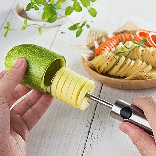 ARTIFUN Vegetable Corer, Veggie Corer Drill Fruit Corer with Ergonomic