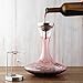 Wine Enthusiast Lead-Free Crystal Vivid Wine Decanter & Aerating Funnel Set (4 Piece)