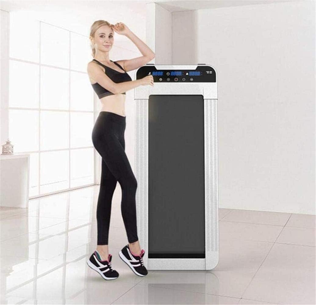 ZGQ Mute Full-Featured Electric Walking Machine, Treadmill Flat for Home Office, Household Treadmill Small Mini Indoor Weight Loss Fitness Equipment,Black Home fitness equipment