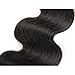 ZSF Hair Grade 7A Brazilian Virgin Hair Body Wave 3Bundles 100% Unprocessed Virgin Human Hair Weave Extensions Natural Color 14