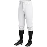 Stelle Girls Softball Pants Kids Baseball Knickers Knee-High Pants with Pockets for Youth Boys Tee Ball & Fastpitch Style