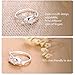 S&E Women's 925 Sterling Silver Rings Simple Cute Cat Design Opening Finger Ring (Cute Cat)
