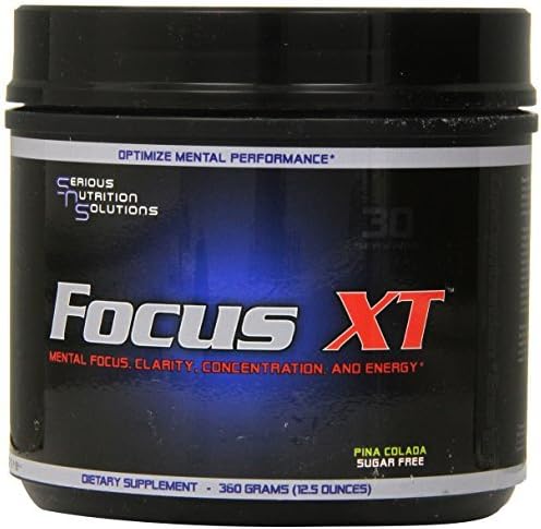 Serious Nutrition Solution Focus XT, Pina Colada 12.5oz. by Serious Nutrition Solution