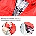 Ohuhu All Season Black Waterproof Sun Motorcycle Cover,Fits up to 108