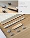 Philonext hui-98 TedGem Magnetic Cable Organizer, Desktop Cord Management, Multipurpose Magnetic Cable Clips with 3 Cable Buckles and 2 Bases for Cell Phone Cable, Light Grey