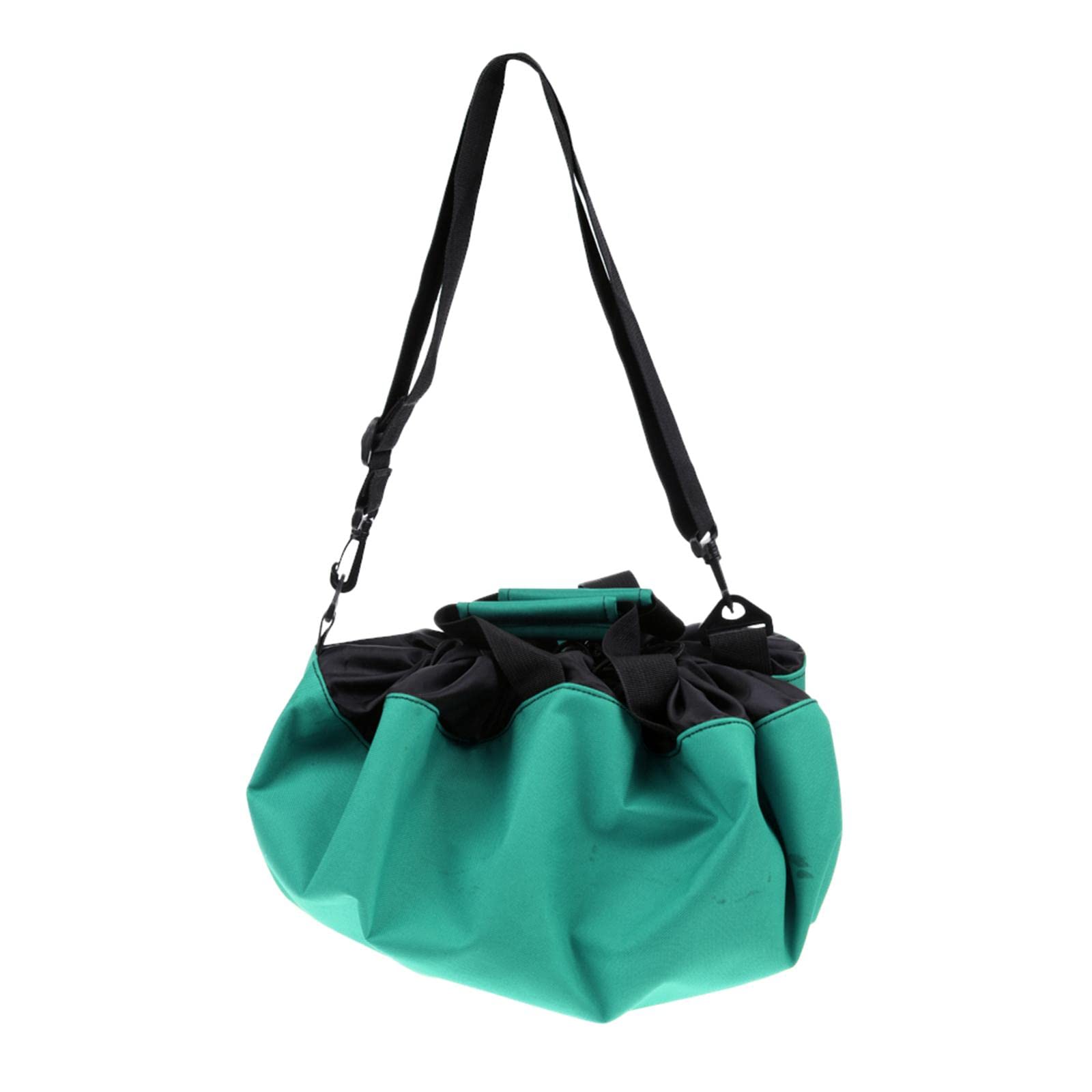 Waterproof Wetsuit Changing Mat/Sand Mud Carrying Dry-Bag with Handles + Shoulder Strap + Pocket Surfing Beach Swimming - Green
