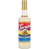 Torani Syrup, French Vanilla, 25 oz