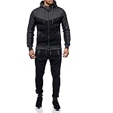 Marine Royal Track Suits for Men Set Full Zip Sweatsuit Outdoor Jogging Men Tracksuits