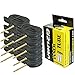 Venzo 10x Road Bike Tire Inner Tubes 700c x 18/25 F/V