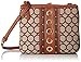 Nine West Jaya Cross Body, Brown/Khaki/Tobacco/Hot Chocolate, One Size