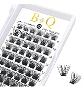 Cluster Lashes DIY Eyelash Extensions 72 Clusters False Eyelash C D Curl B&Q LASH Mega Volume Ind...
