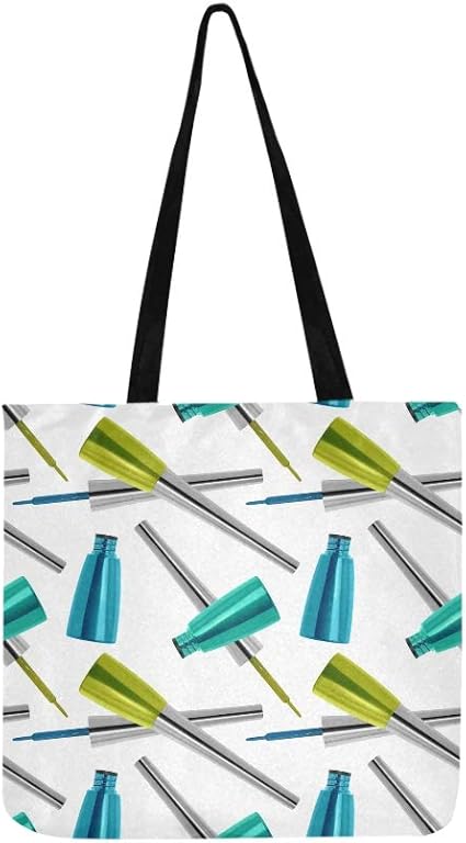 Bolsas de abarrotes de tela Belleza Moda Cosmética Delineador de ojos