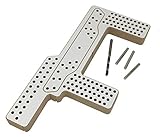 Hardware Horse Drill Jig – Furniture Handle Installation Template for Cabinet Knobs & Pulls – Alignment Guide for Doors & Drawers