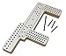 Hardware Horse Drill Jig - Furniture Handle Installation Template for Cabinet Knobs & Pulls - Alignment Guide for Doors & Drawers