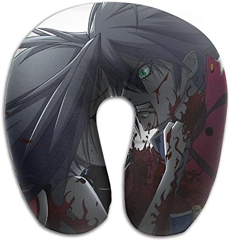 GDUTB17 U-shaped Memory Foam Anime Blood Boy Girl Neck Pillow Soft Travel Pillow Airplane Car Office Pillow For Adult And Kids
