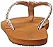 Reef Little Twisted Stars Sandal (Infant/Toddler/Little Kid/Big Kid), Tan/Pink Glitter, 2/3 M US Little Kid