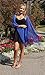 Shawls and Wraps for Evening Dresses, Metallic Sparkle Wedding Royal Blue Shawl