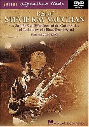 Amazon Com Best Of Stevie Ray Vaughan A Step By Step Breakdown Of The Guitar Styles And Techniques Of A Blues Rock Legend Vaughan Stevie Ray Koch Greg Movies Tv