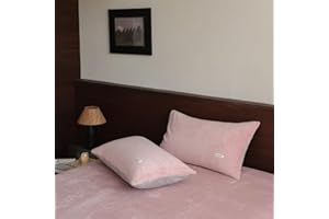 Velvet Pillowcase 2PCS Solid Color Bedding Supplies Breathable Pillowcase Cover Home Textile Rectangular Pillow Case Autumn a