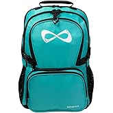 Nfinity Classic Cheer Backpack – Lightweight Sports Backpack with Detachable Pouch and Laptop Sleeve – Ideal for Cheerleading, Travel, and Daily Use