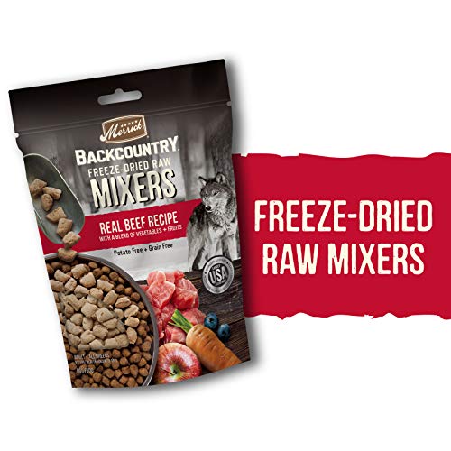 Merrick Backcountry Freeze Dried Raw Grain Free Dry Dog Food Meal